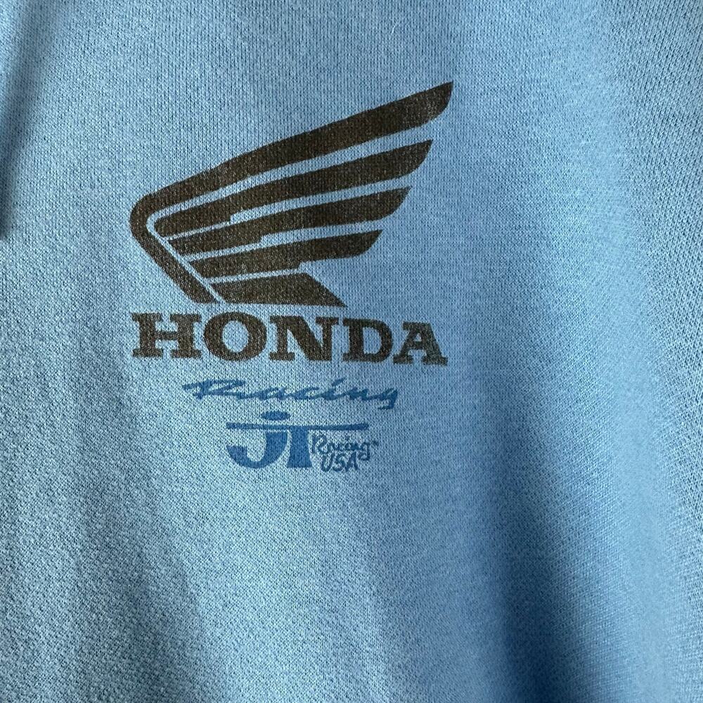 Hollister Mens Honda Racing Hoodie Size M Graphic Baggy Streetwear Skater Urban - Picture 8 of 11